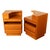 Pair Mid Century Modern Danish Teak Nightstands Chest Drawers by Scan Coll 1970 For Sale - Image 17 of 18