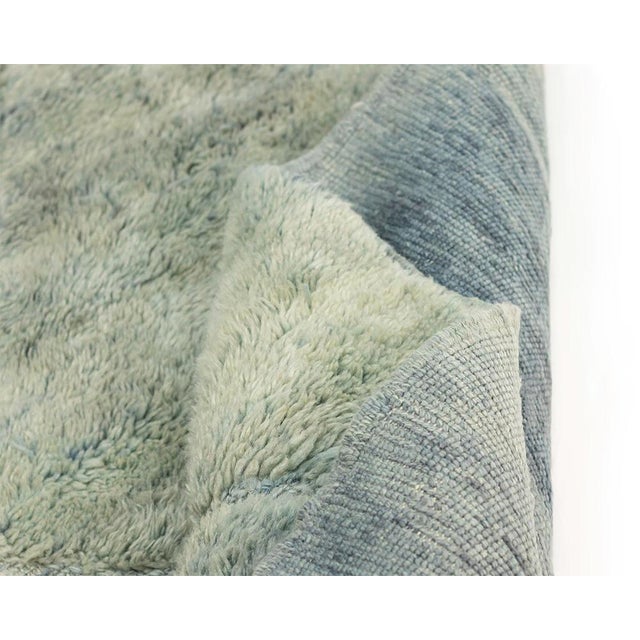 Luxurious Hand-Knotted Wool Rug by Azele Studio For Sale - Image 4 of 10