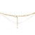 Sapphire Teardrop Shape Two Strand Chain Necklace 18k Yellow Gold For Sale In New York - Image 6 of 7