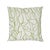 Contemporary Schumacher Solandra Vine Pillow in Leaf For Sale