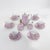 Vintage Pink Floral Porcelain Tea Set – Hand-Painted Victorian Style For Sale - Image 10 of 11
