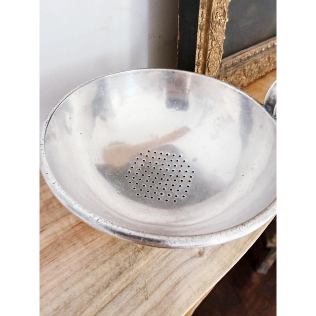 Reed & Barton Vintage Silver Wine Decanter Funnel From Hotel Muehlebach in Kansas City For Sale - Image 4 of 6