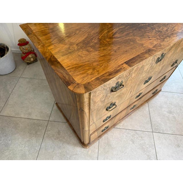 Biedermeier Writing Desk in Veneer For Sale - Image 11 of 18