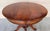 Wood Finely Carved British Colonial 19th Century Round Coffee Table For Sale - Image 7 of 8