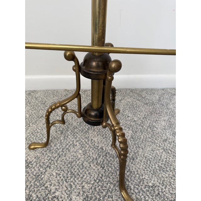 1960s Mid 20th Century Modern Brass Gentlemen’s Valet For Sale - Image 5 of 7