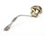 Early 20th Century Antique Baker Manchester Daffodils Sterling Silver Sauce Ladle For Sale - Image 5 of 10