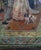 Step back in time with this fine mid-19th-century Continental oil painting depicting an intriguing historical genre scene,...