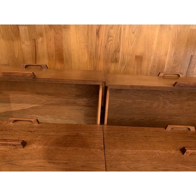 1950s Ramseur Mid Century Modern 8 Drawer Dresser For Sale - Image 10 of 18