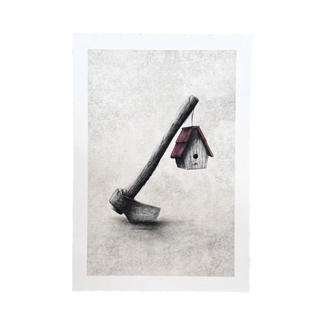Contemporary Andrew Scott, Home, 2024, Paper For Sale - Image 3 of 3