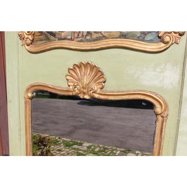 Large Louis XV Regency Trumeau For Sale - Image 4 of 10