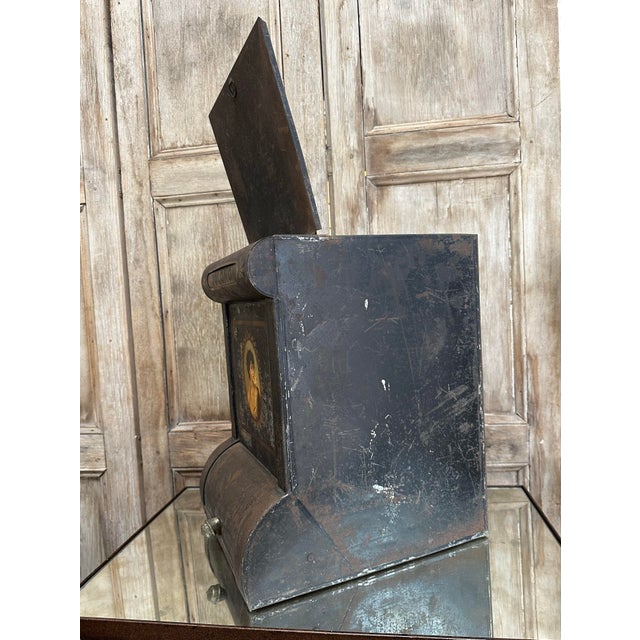 19th Century Mercantile General Store Counter Display Canister For Sale - Image 10 of 11