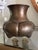 Mid-20th Century Mexican Hammered Copper Gourd Vessel / Vase For Sale - Image 9 of 18
