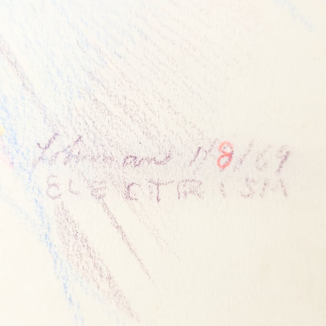 Drawing/Sketching Materials Electrism - Robert Lohman, C. 1969 For Sale - Image 7 of 10