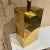 1980s Post Modern Sculptural Brass Table Lamp Style of Karl Springer For Sale - Image 10 of 13