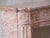 Antique French Marble Fireplace in Pink Tones For Sale - Image 6 of 13