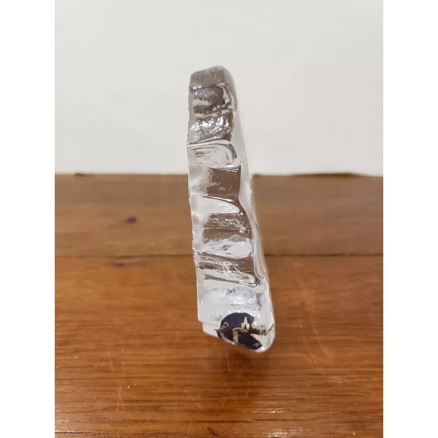 1980s 1980s Angel Fish Art Glass Sculpture/Paperweight by Continental, Made in Taiwan For Sale - Image 5 of 6