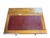 Antique Arts & Crafts Mission Oak Writing Desk & Upholstered Chair Set, Early 20th Century For Sale - Image 11 of 12
