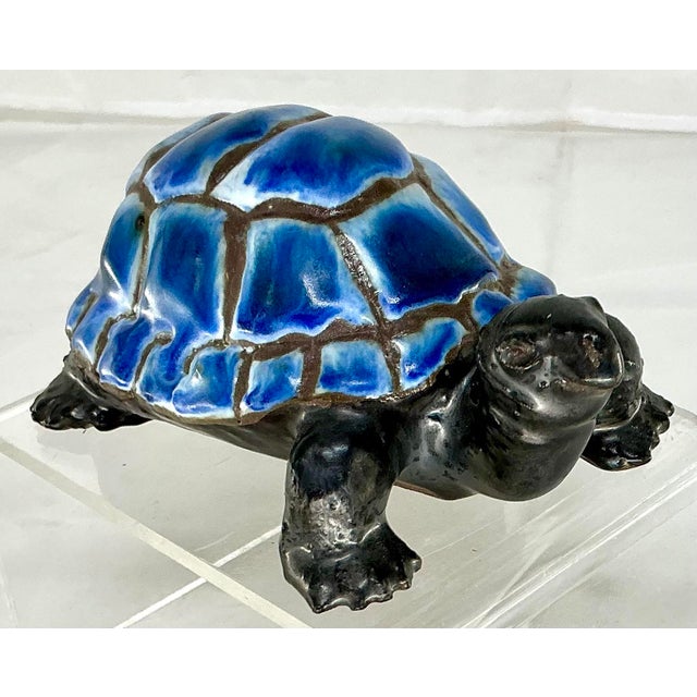 Vintage Ceramic Turtle Figurine by Anderson Design Studio For Sale - Image 4 of 12