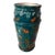 Vintage 1970 Ceramic 19 Inch Flower Pot Vase Umbrella Holder For Sale