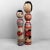 Vintage Dento Kokeshi Figurines by Abo Masafumi and Abo Muchihide, 1970s, Set of 2 For Sale - Image 10 of 10