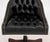 Chesterfield Black Leather Executive Chair For Sale - Image 4 of 9