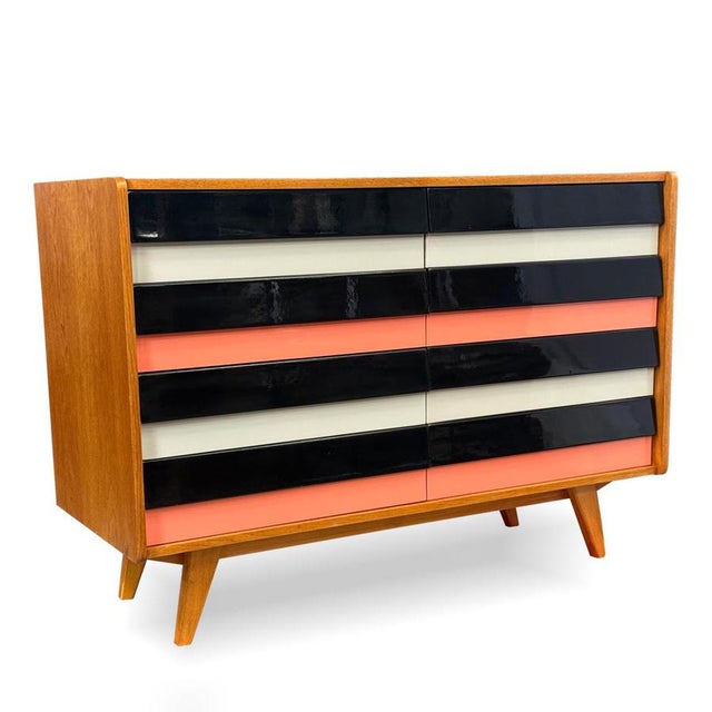 Mid-Century Modern Chest of Drawers by Jiří Jiroutek for Interiér Praha, 1960s For Sale - Image 10 of 10