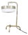Bauhaus Nickel Table Lamp with Glass Diffuser, 1930s For Sale