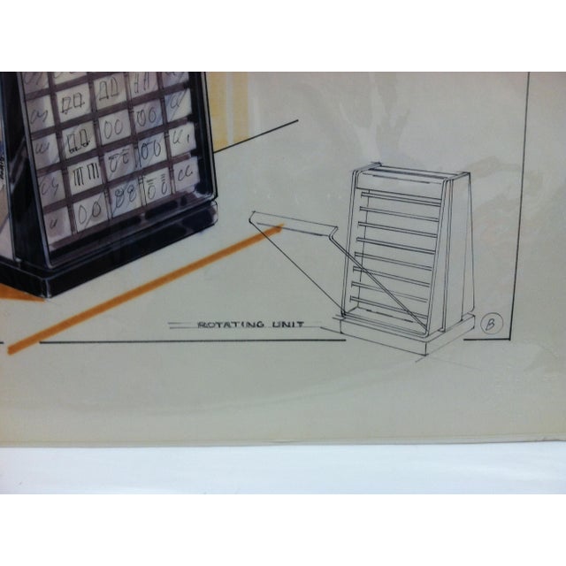 1980s Pierre Cardin Paris New York Displayco East Original Advertising Drawing Chairish