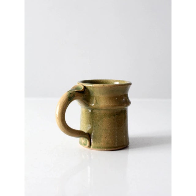 Vintage Studio Pottery Mug For Sale - Image 4 of 12