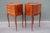 1960s Pair of French Louis XV Style Rosewood Side Tables Nightstands For Sale - Image 15 of 17