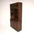 Vintage Military Campaign Bookcase in Wood and Glass, 1950 For Sale - Image 4 of 8