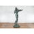 1960s Bronze Sea Nymph Fountain with Large Shell and Turtle in Verdigris Patina For Sale - Image 4 of 17