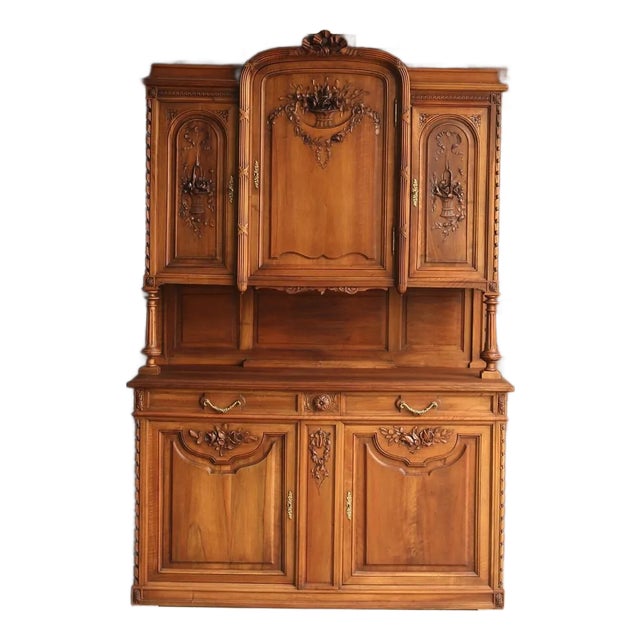 Antique French Vaisselier Hutch For Sale
