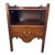 Kittinger Williamsburg Georgian III Chippendale Style Mahogany Bedside Table For Sale