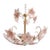 Large Exquisite Mid-Century Murano Glass Floral Chandelier, 1970s For Sale