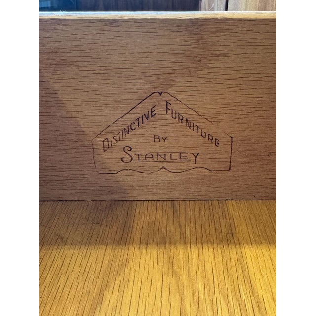 1960s Walnut Credenza by Stanley Furniture For Sale - Image 10 of 14