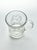 1990s 1990s Vintage Arcoroc “Canterbury” 6 Glass Mugs, Lotus Water Lily Design For Sale - Image 5 of 6