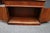 Wood Croquet Cherry Leather-Top Partners Desk Form Coffee Table For Sale - Image 7 of 16