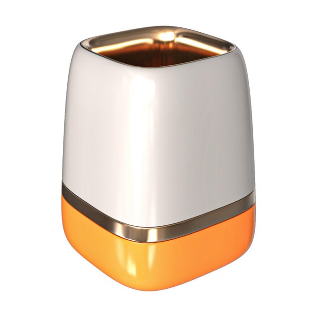 "Candice" Ice Bucket with Bronze and Stainless Steel, Handmade Bizimyer Furniture. Unmatched. Unrivalled. Designed by...