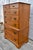 Vintage Ethan Allen Heirloom Nutmeg Maple 7 Drawer Chest on Chest Tall Dresser For Sale - Image 11 of 17