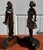 French Art Deco Style Bronze Bookends Flirt Lovers For Sale - Image 9 of 18