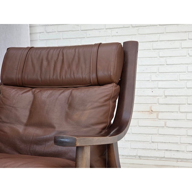 Danish Model GE530 Highback Lounge Chair by H.J. Wegner for Getama, 1970s For Sale - Image 10 of 18
