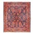 Antique Persian Sultanabad Rug With Large Scale Design in Blue 11'3" X 13'0" For Sale