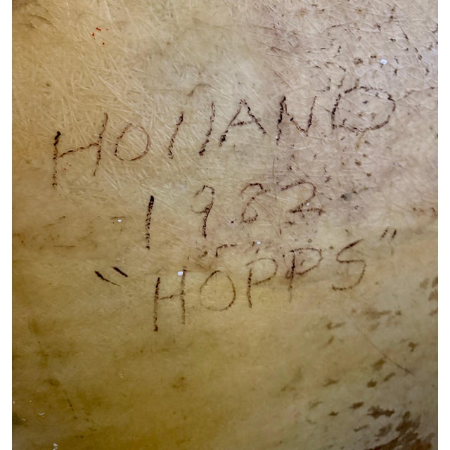 Maroon Tom Holland, Very Large Constructed Abstract Mixed Media Painting Wall Sculpture Tom Holland, 1982 For Sale - Image 8 of 17