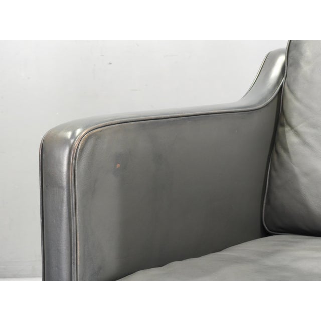 Leather Lounge Chairs by Børge Mogensen for Fredericia, 1970s, Set of 2 For Sale - Image 13 of 18