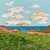 Sunset by the Seaside Acrylic Painting 12"x12" Tropical Landscape Wall Art For Sale - Image 6 of 7