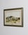 1930s France Green Wood Painting For Sale - Image 13 of 15