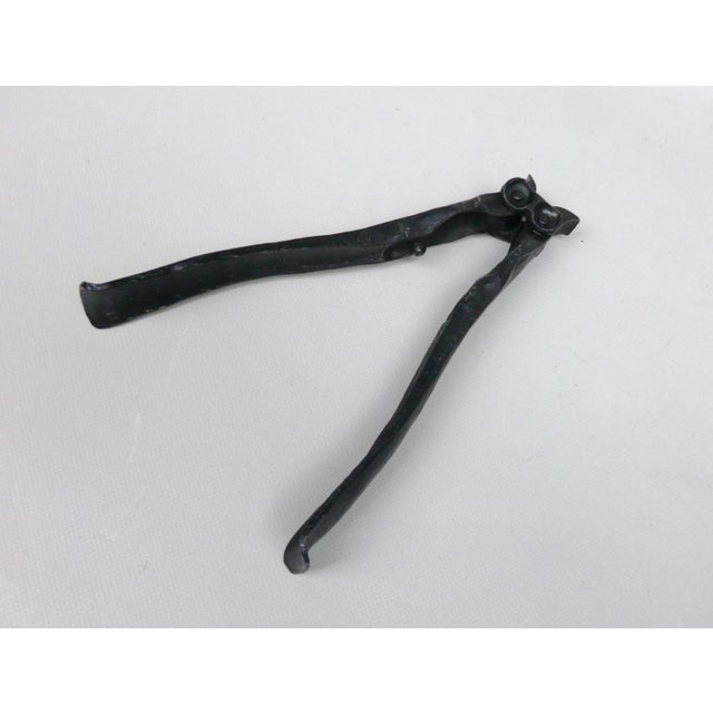 1920s Art Deco Nutcracker Owl in Wrought Iron, 1920s For Sale - Image 5 of 18