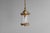 Gold Small Antique Cut Glass Lantern, 1900 For Sale - Image 8 of 8