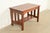 Charles Limbert Stickley Brothers Style Antique Mission Oak Arts & Crafts Writing Desk, Newly Refinished For Sale - Image 4 of 14